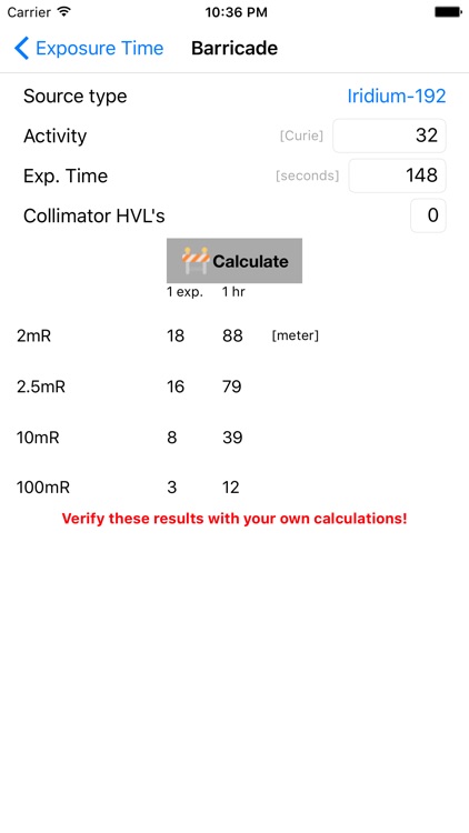 Gamma Ray Calculator screenshot-2