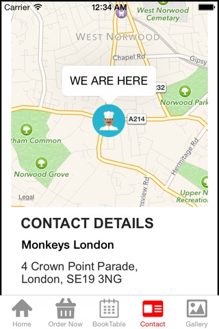 Monkeys Restaurant screenshot 3