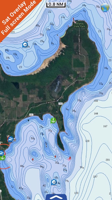Great Lakes GPS Nautical Chart screenshot 3