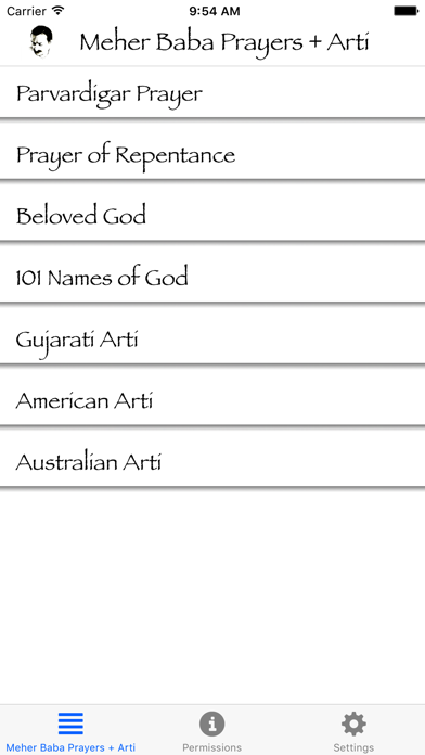 How to cancel & delete Meher Baba Prayers from iphone & ipad 2