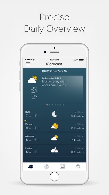 Weather - Radar - Storm with Morecast App