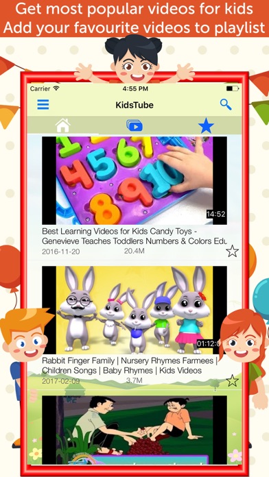 How to cancel & delete Kids Tube: Alphabet & abc Videos for YouTube Kids from iphone & ipad 1
