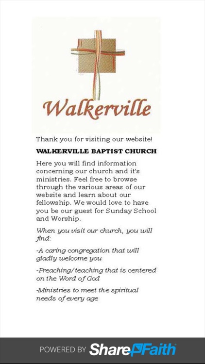 Walkerville Baptist-Blackshear