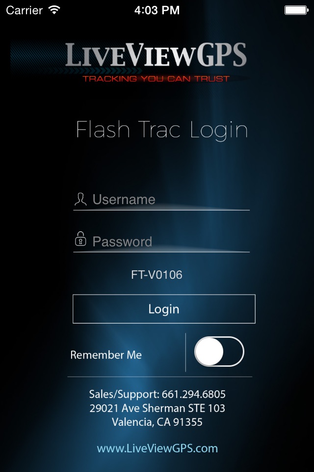 LiveViewGPS Flash Trac screenshot 2