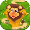 Connect Pipe For Wild Animals Puzzle Rolling Games