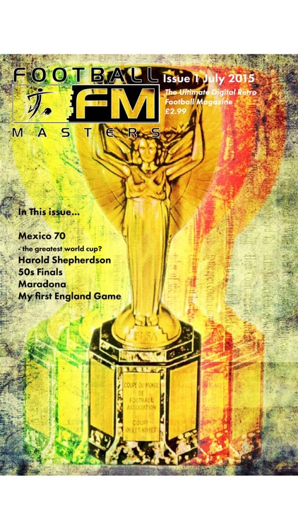 Football Masters - re-creating the magical footballing moments from a bygone era