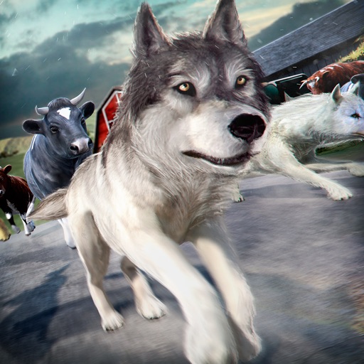 Wolf Simulator 2016 . Animal Running Game for Free icon