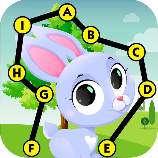 Kindergarten dot to dot - ABC learn animal noises iOS App