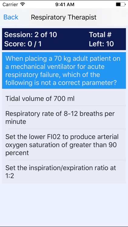 Respiratory Therapist Certification Review