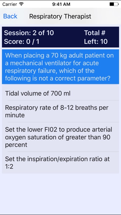 Respiratory Therapist Certification Review