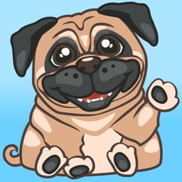 PugLoveMoji - Stickers & Keyboard For Pugs