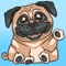 Get the cutest emoji stickers and keyboard for all the Pug lovers