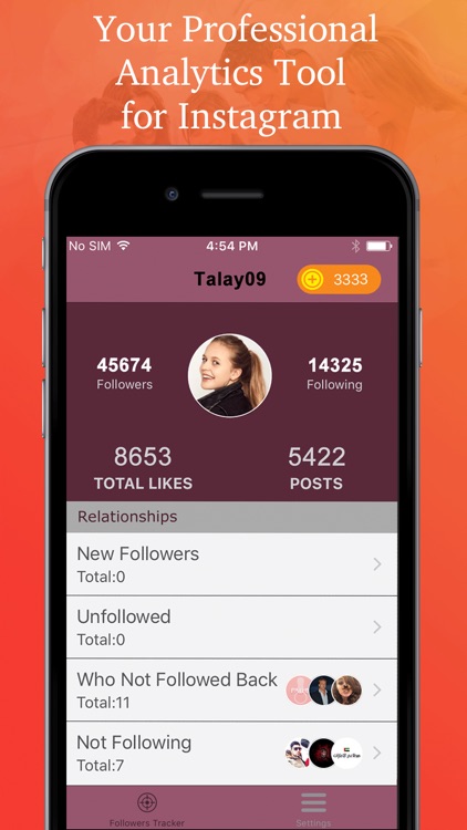 Followers Tracker - Analytics Tool for Instagram