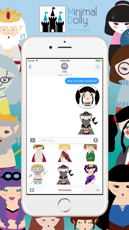 MinimalDolly Stickers