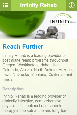 Infinity Rehab screenshot 2