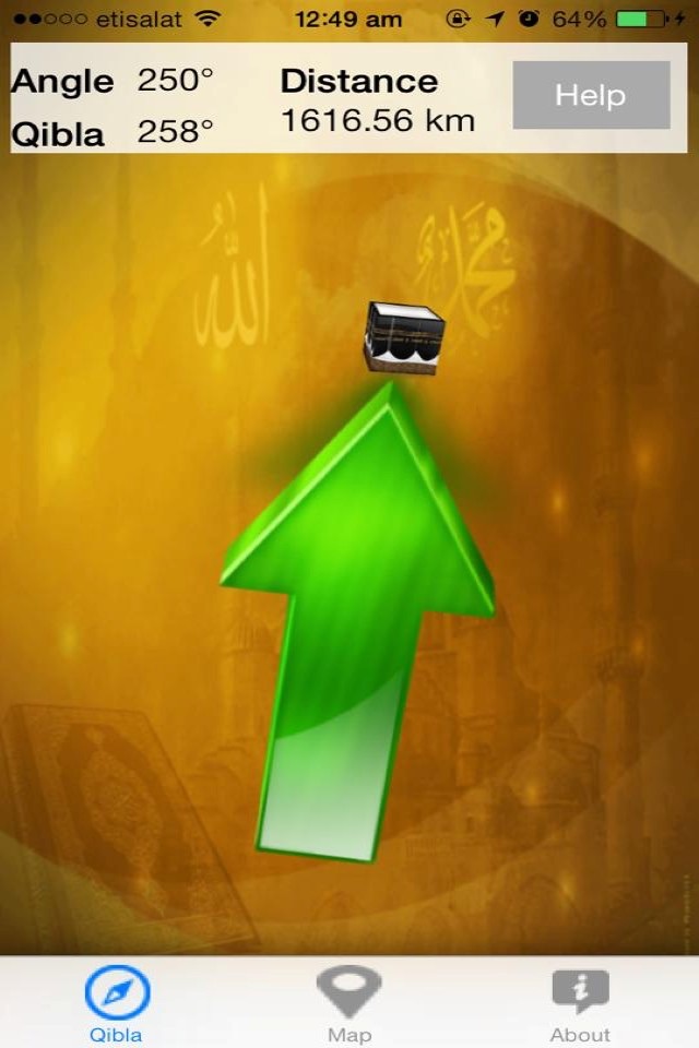 Find Qibla Now تحديد القبلة الآن screenshot 4