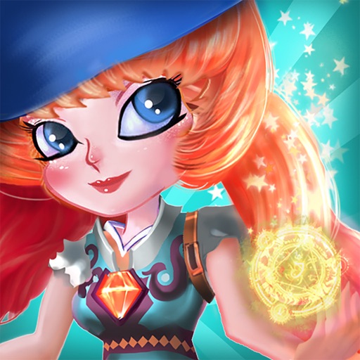 Witch Mage Adventure Puzzle Icon