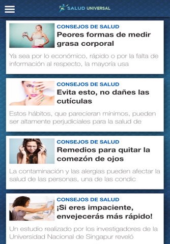 Salud Universal screenshot 2