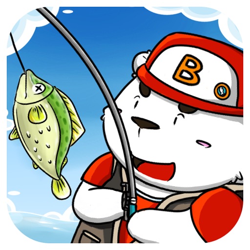 Bear Fisherman Icon