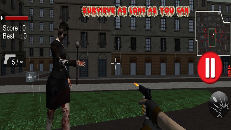 Zombies Lifeless Town: Openfire to Defend World