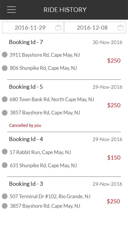 ARide Taxi screenshot-4