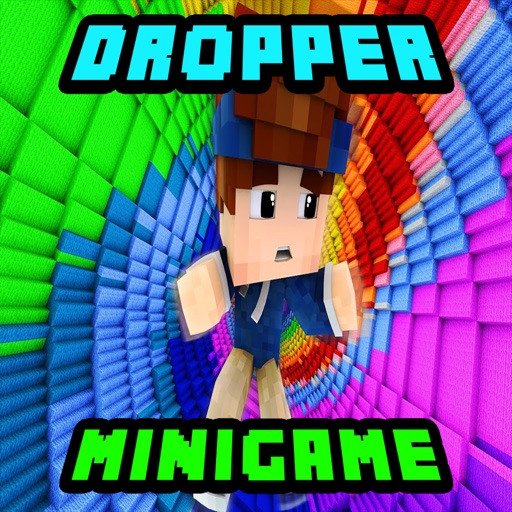 MEGA DROPPER MINIGAME MAPS FOR MINECRAFT PE iOS App