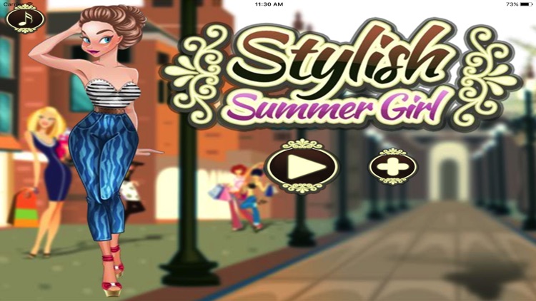 Stylish Summer Girl Dress Up