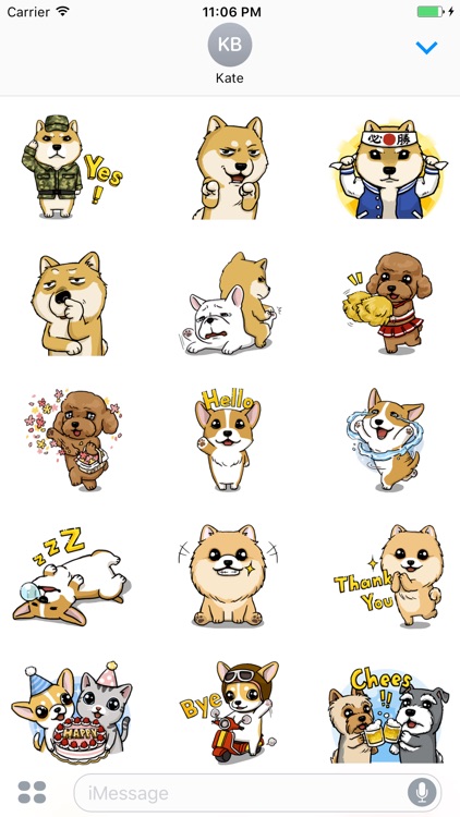 Cute Dogs and Cats Sticker