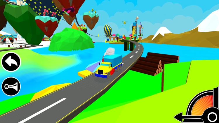 3D Toy Truck Driving Game