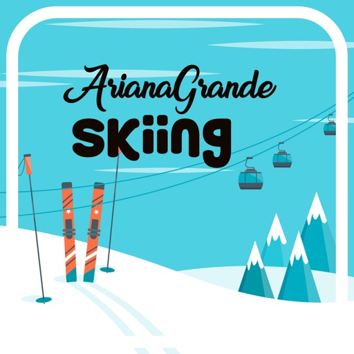 Ariana Skiing for Ariana Grande Fans Edition Icon