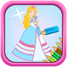 Activities of Princess Coloring Pages 1