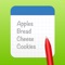 ShoppingList is the first and one of the most used shopping list apps for the iPhone