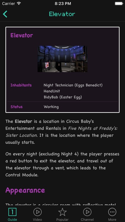 Guides For Five Nights At Freddy's Sister Location