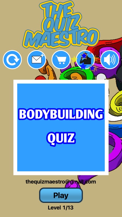 Bodybuilding Gym Quiz Maestro