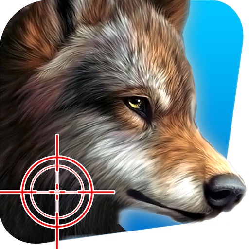 Safari Wild Wolf Hunting Icon