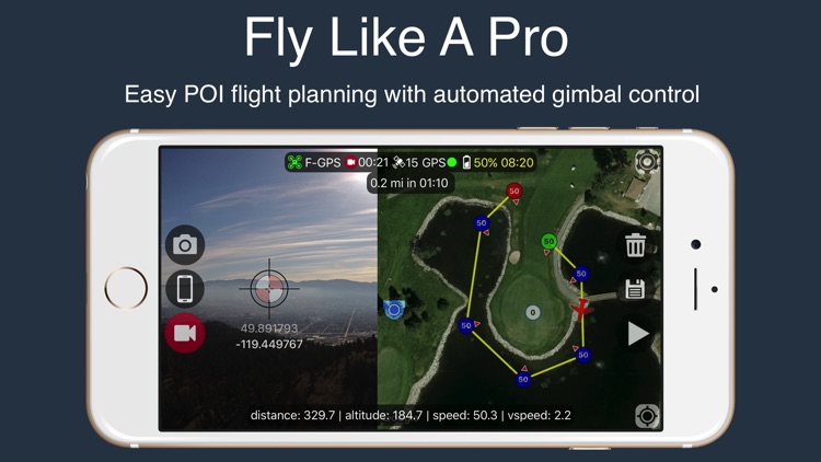 Flight Plan for DJI Drones