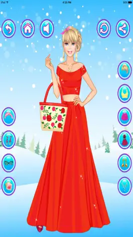 Game screenshot Winter Girls Dress up ,Makeup, Makeover mod apk