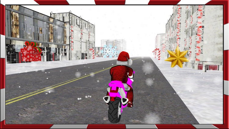 Santa Claus on Heavy Bike Adventure Simulator