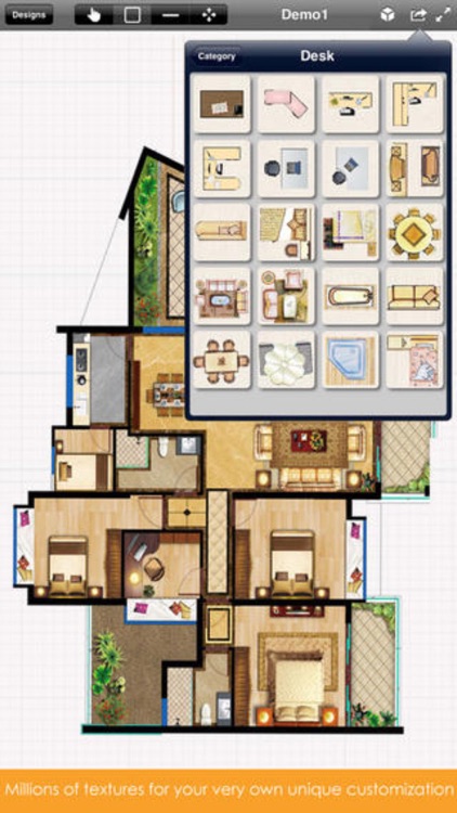 Interior Design - floor plans & decorating ideas screenshot-3