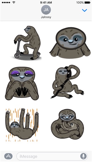 Animated Sloth Emoji(圖2)-速報App