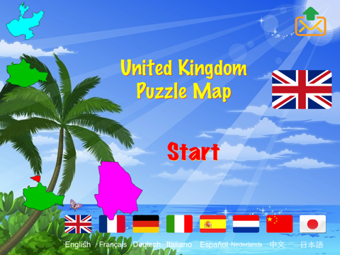United Kingdom Puzzle Map screenshot 4