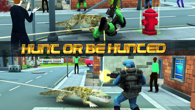 Crocodile Simulator 3D : A Commando Hunting Game