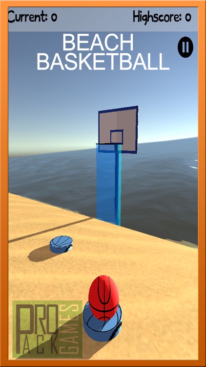 Beach Basketball Flick - Multiplayer Arcade X Game