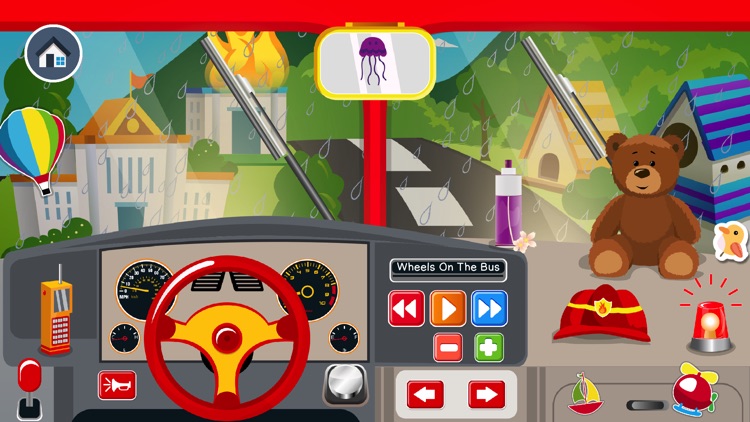 Baby Firetruck - Virtual Toy screenshot-0