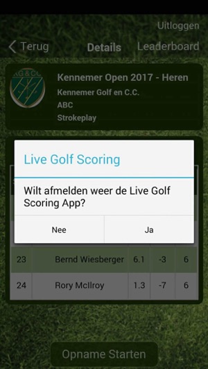 Live Golf Scoring (NL)(圖4)-速報App