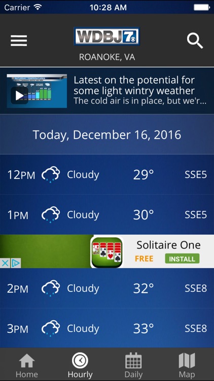 WDBJ7 Weather & Traffic screenshot-3