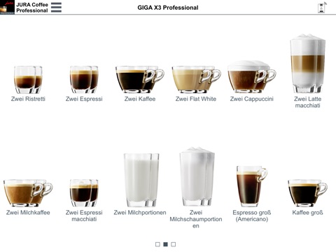 JURA Coffee Professional screenshot 2