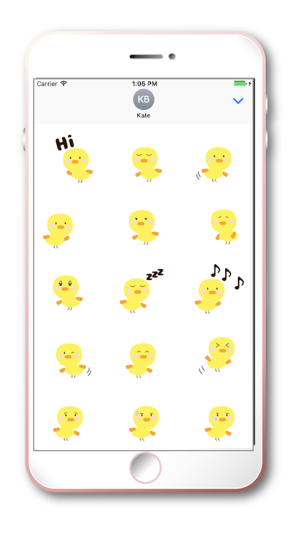 ChickMoji Kawaii emoji(圖2)-速報App