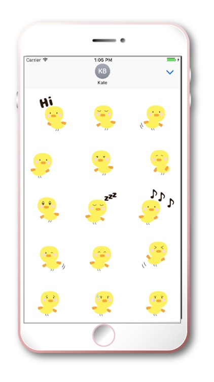 ChickMoji Kawaii emoji