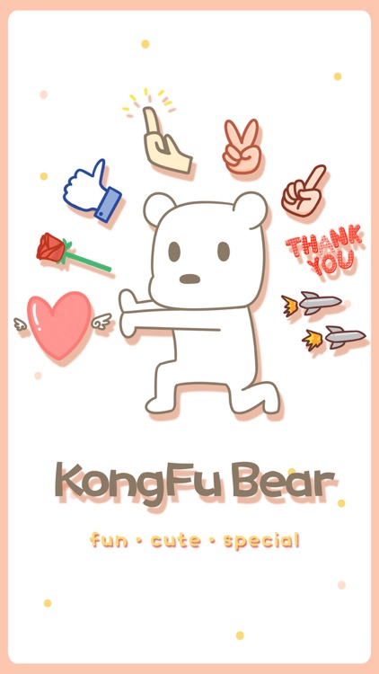 KongFu Bear - NHH Animated Stickers